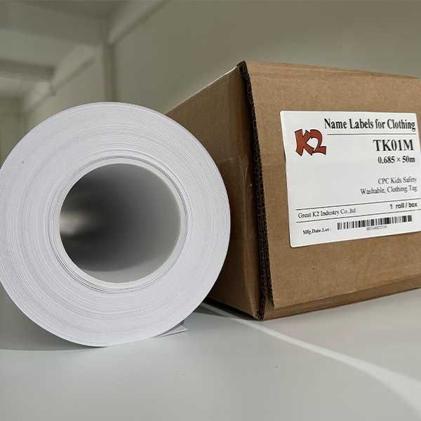 Etichete lipite lavabile pentru rulou de haine